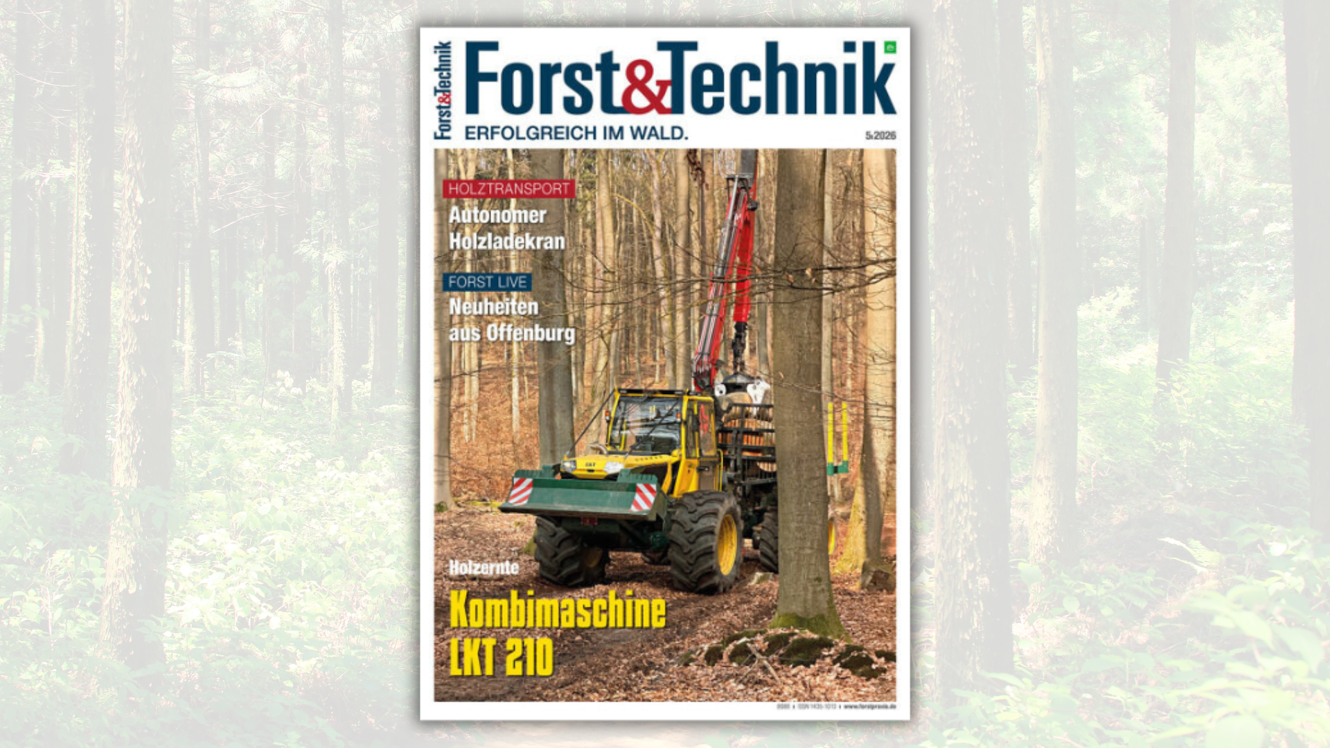 Napísali o nás vo Forst&Technik